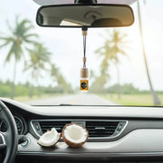 Deodorante auto cocco naturale senza alcol per freschezza duratura