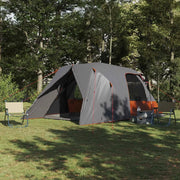 Tenda a cupola per 6 persone con tetto Grigio e arancione 42001025