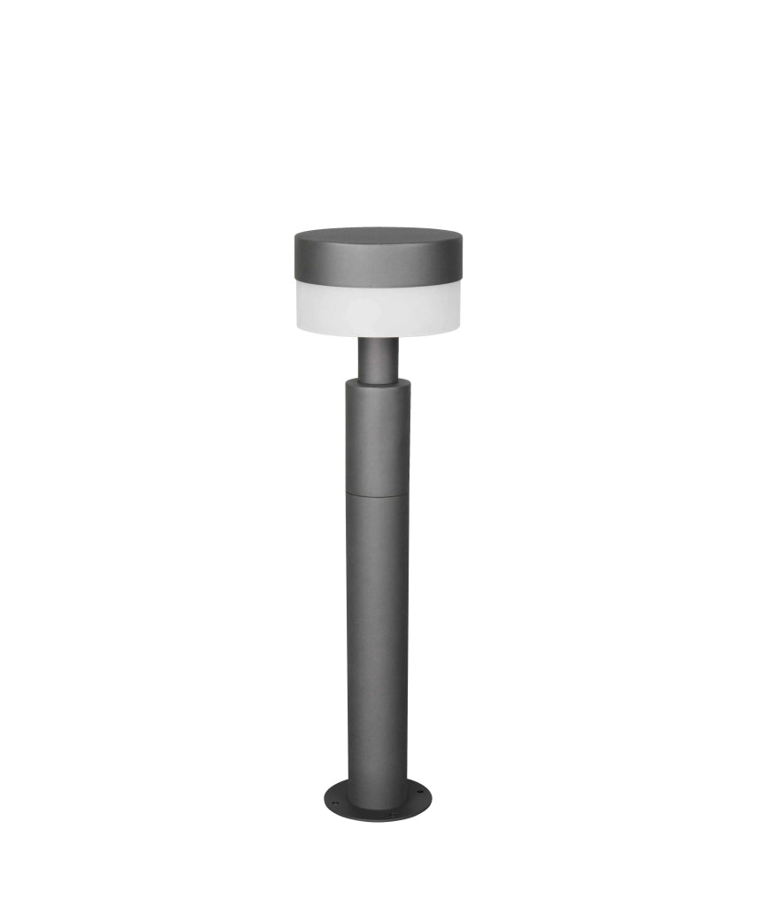 Palo da esterno LED, alluminio, antracite, H 50 cm, Mackenzie