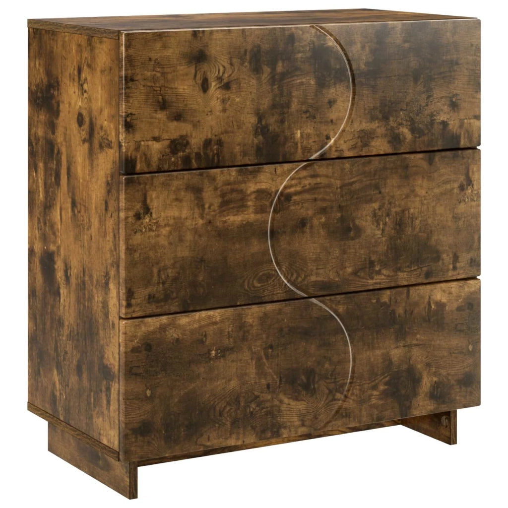 Credenza Rovere Fumo 70 x 38 x 75 cm Legno ingegnerizzato 8011527