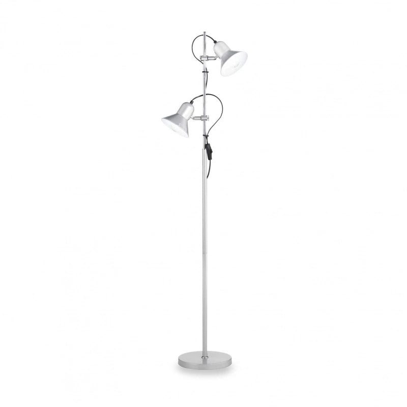 Lampada Da Terra Polly Pt2 Argento Ideal-Lux