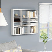 Scaffale a Parete Bianco 90x16x78 cm in in Multistrato cod mxl 52100