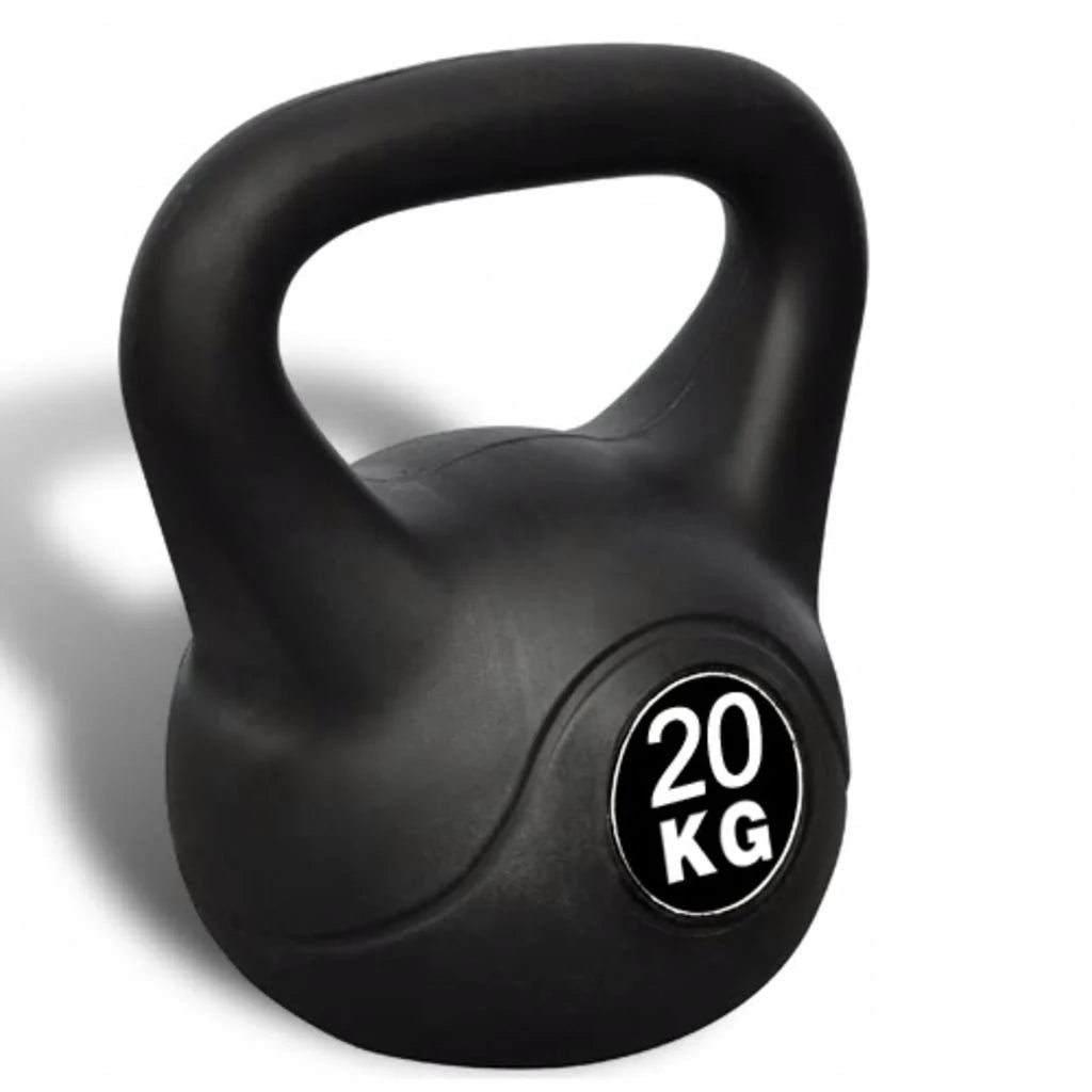 Esercizi di sollevamento pesi con manubri Kettlebell in palestra da 20 kg 02_0001396
