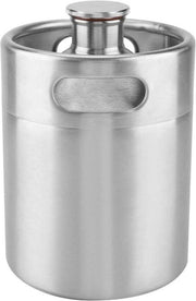 Growler Mini in Acciaio Inox - Dispensatore da Cider e Birra Portatile (2L)