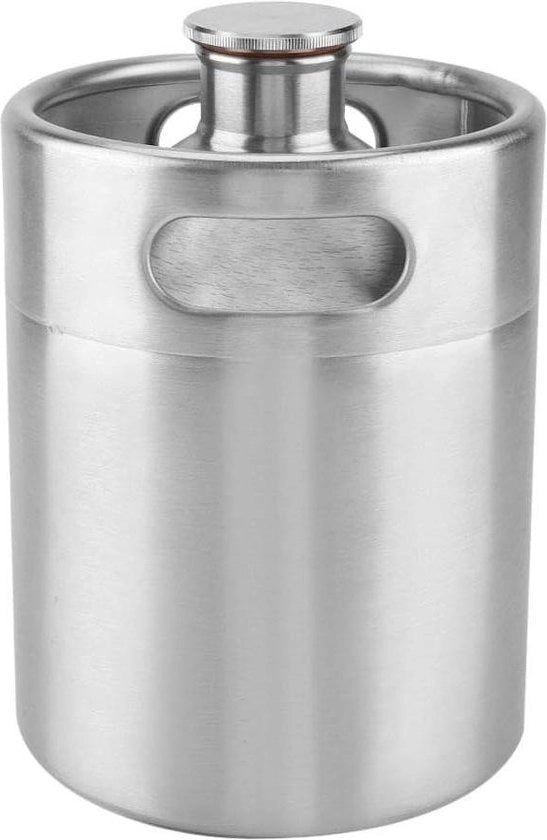 Growler Mini in Acciaio Inox - Dispensatore da Cider e Birra Portatile (2L)