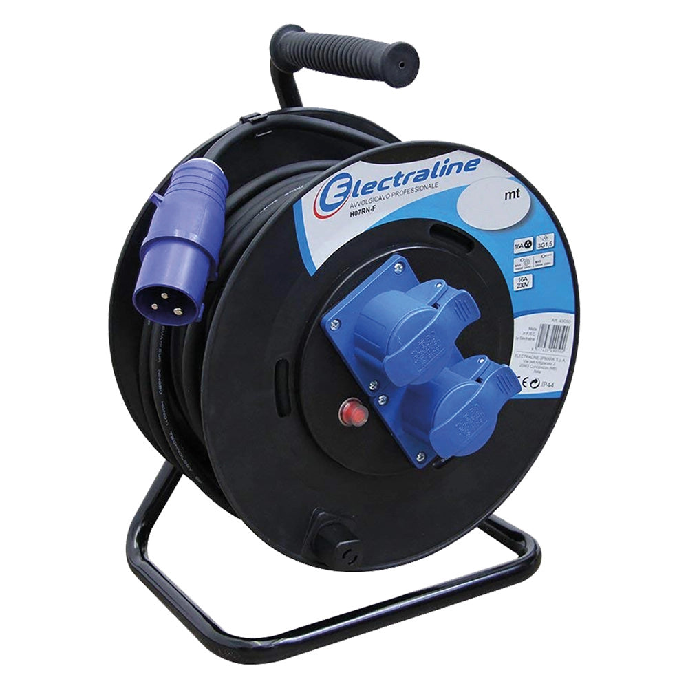 AVVOLGICAVO INDUSTRIALE mt. 30 - art.49050  - ELECTRALINE