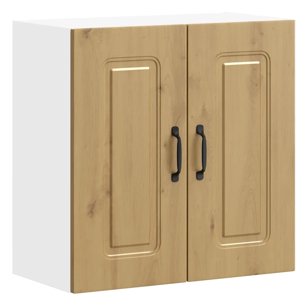vidaXL Pensile da Cucina Kalmar Rovere Artigianale Legno Multistrato