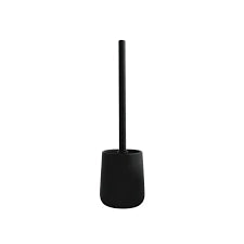 PORTA SCOPINO MAONIE CON SUPPORTO IN CERAMICA- Nero Opaco- SPIRE- pezzi 1