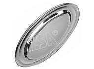 Vassoio da Portata Ovale in Acciaio Inox 25 cm