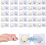 30 paia di viti magnetiche per cucire - Viti magnetiche in PVC trasparenti per accessori da cucire e borse da fai da te