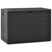 Baule da Giardino Antracite 78x44x55 cm CFW2184461