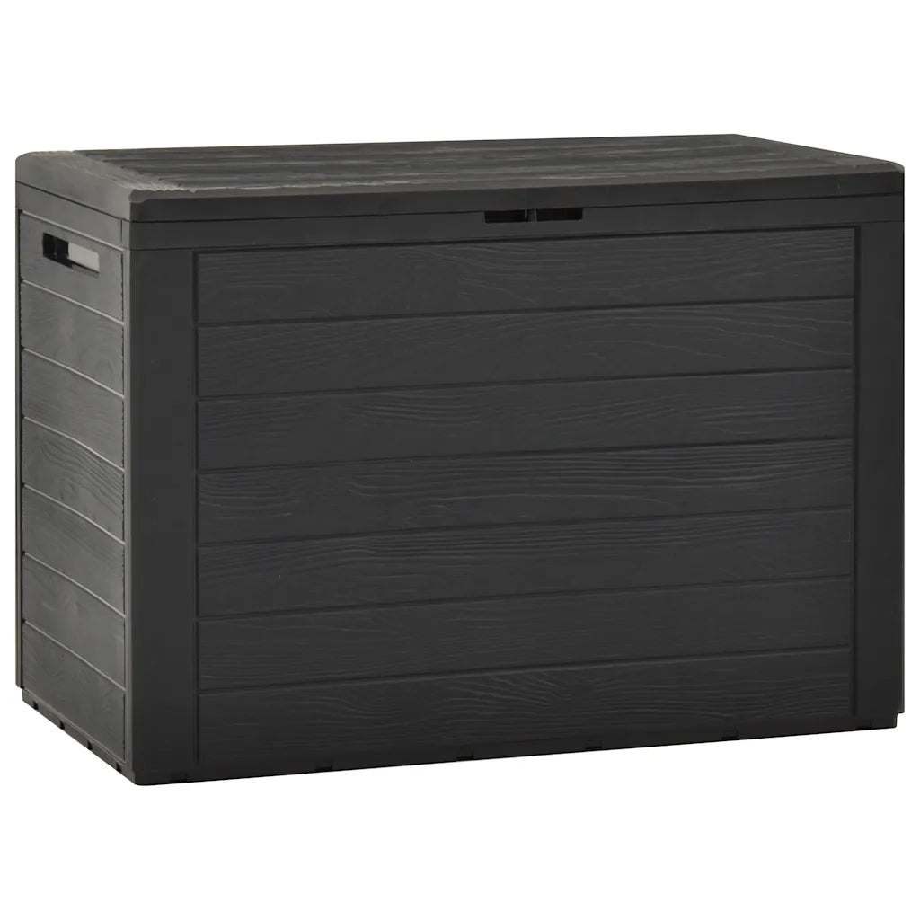Baule da Giardino Antracite 78x44x55 cm CFW2184461