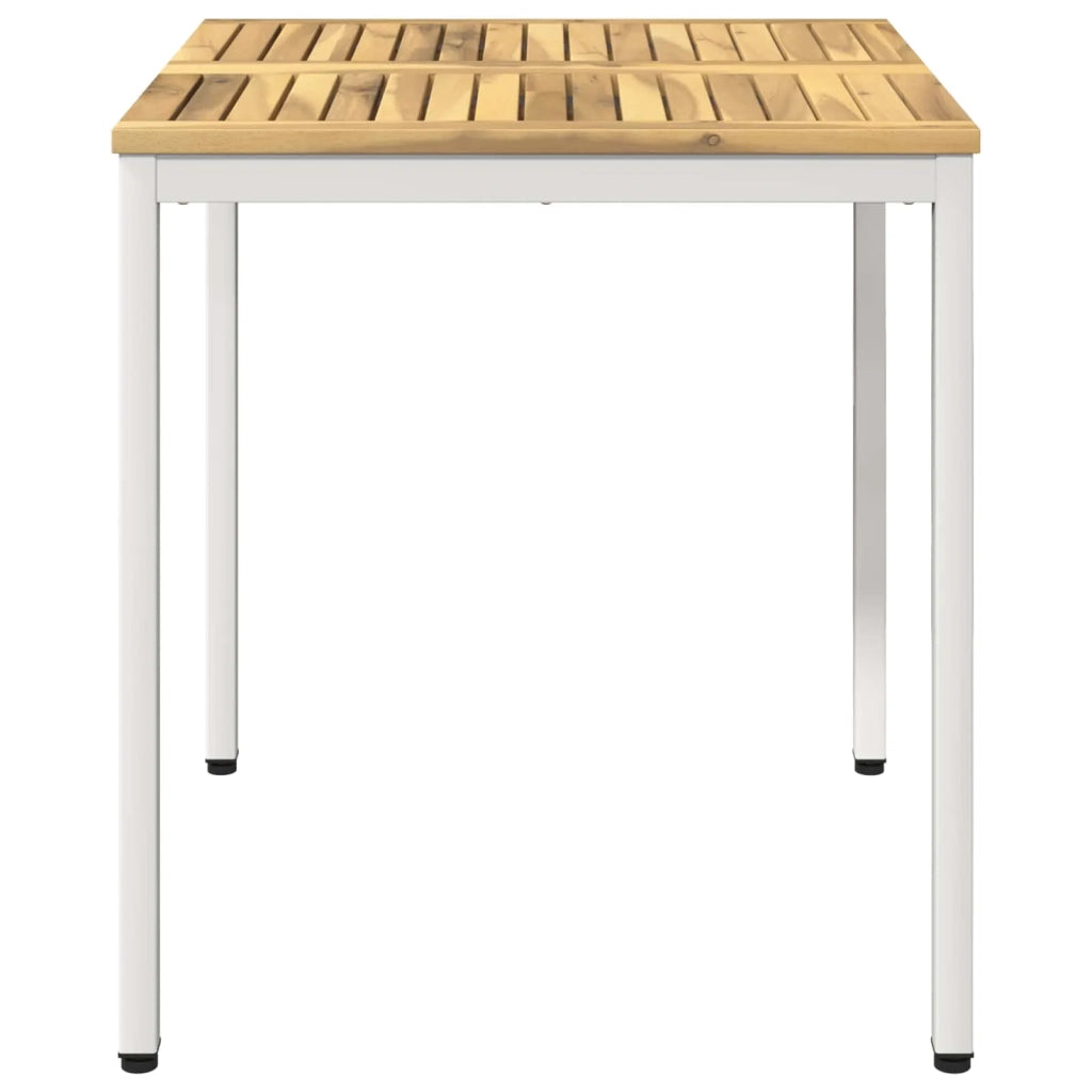 Tavolo da cena da giardino Bianco 70 x 68,5 x 75 cm 901757