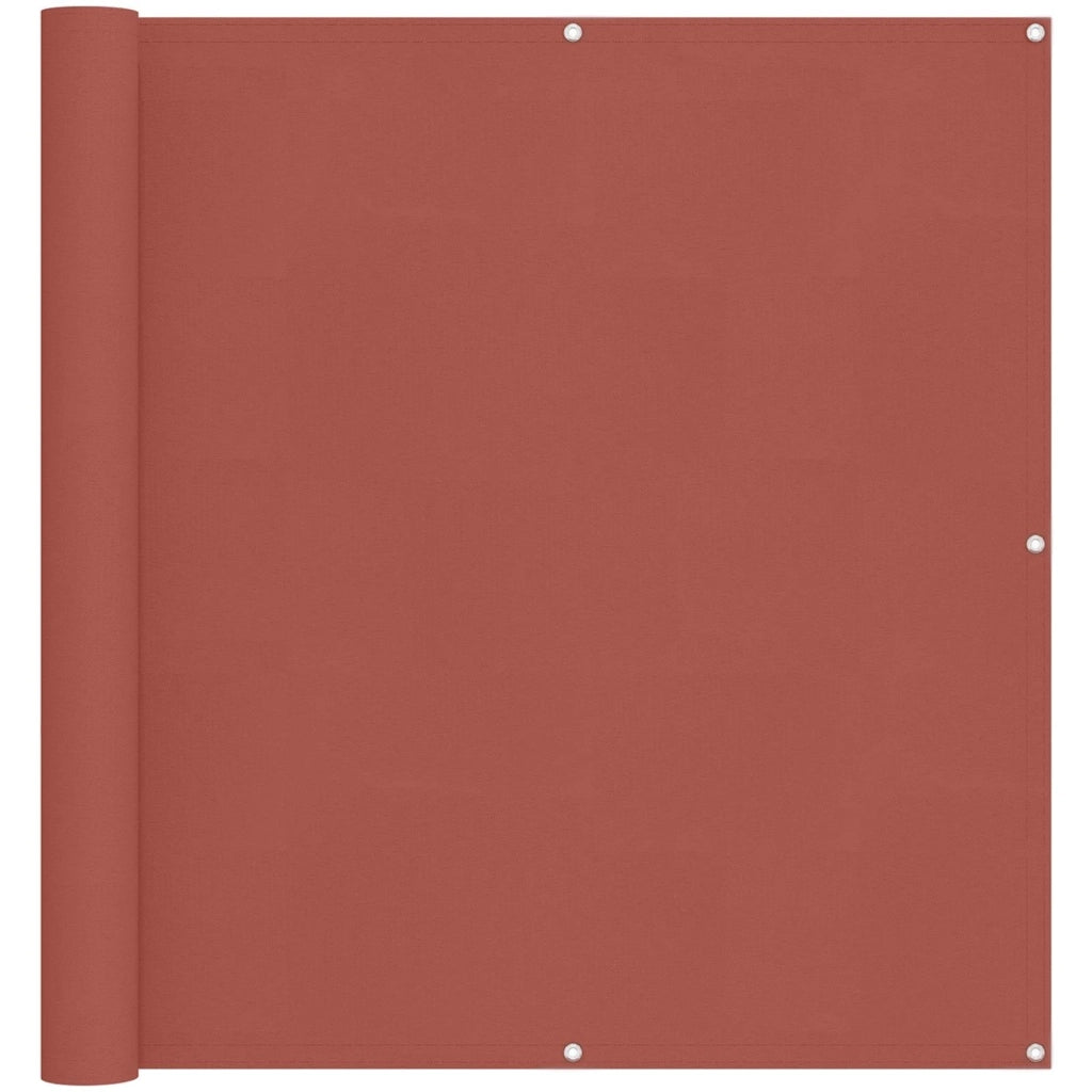 Schermo da balcone Terracotta 110 x 300 cm Tessuto Oxford 42030724