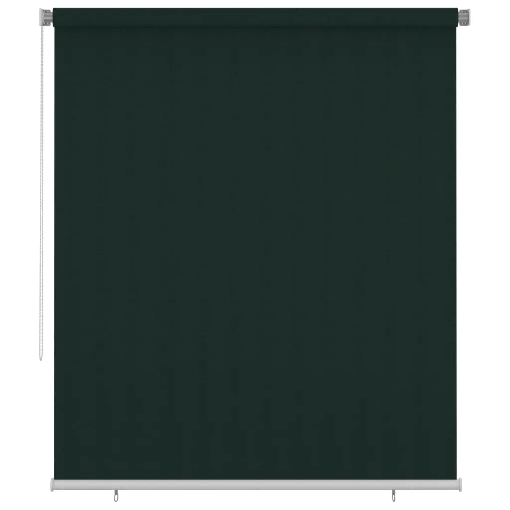 Tenda a Rullo per Esterni 200x230 cm Verde Scuro HDPE cod mxl 74710
