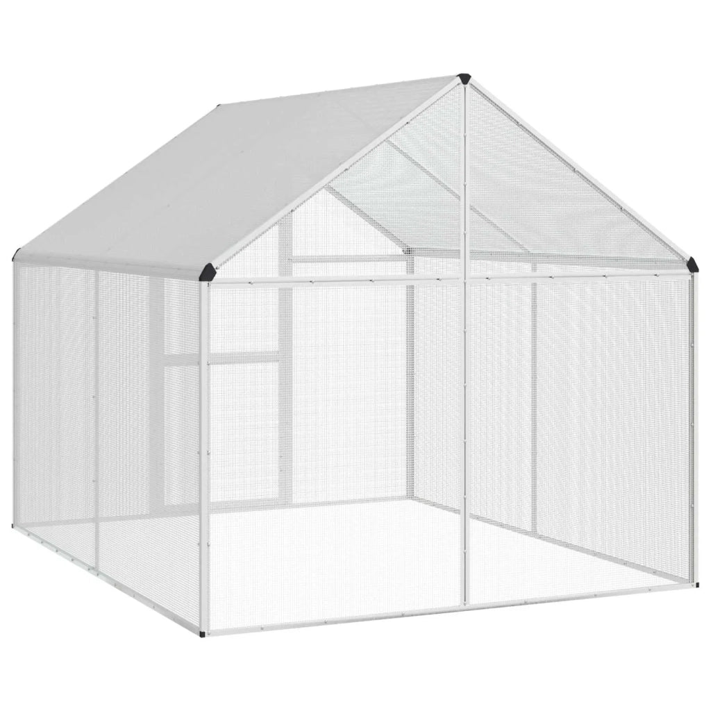 Gabbia per uccelli Argento 181,5 x 221 x 173,5 cm CFW1851136