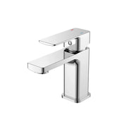 Miscelatore rubinetto lavabo lavello bagno ottone cromato + piletta SHAPE 87114