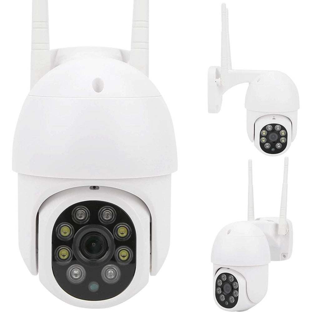 Trade Shop - Telecamera Di Sorveglianza Di Sicurezza Intelligente Di Rete Hd Wifi 5.0mp Q-s66 -