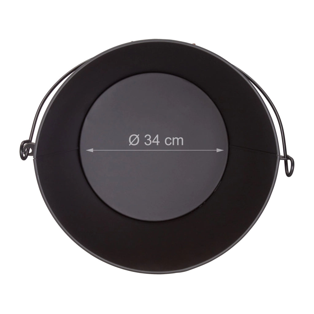 Contenitore per cenere da cucina con coperchio in acciaio 13_0002311