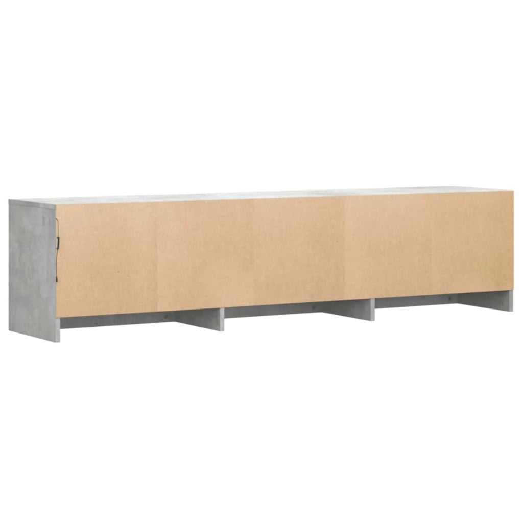 Mobile TV-Credenza per TV Calcestruzzo 165 x 34 x 40 cm Legno multistrato
