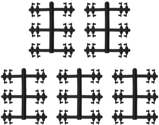 Fibra di plastica per la pesca - Stopper 120 pezzo - Micro regolabile - 3 x 2,5 mm - Otre per pesca