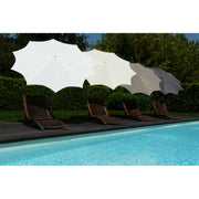 Ombrellone palo centrale Estrella Made in Italy - diametro 250 cm - Bianco