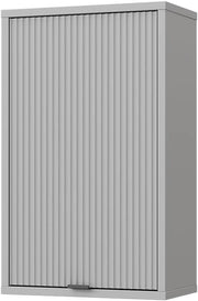 Mobile bagno Eliza, Grigio, 40 x 65 cm con 2 ripiani, adatto per l'installazione a parete per riporre accessori da bagno