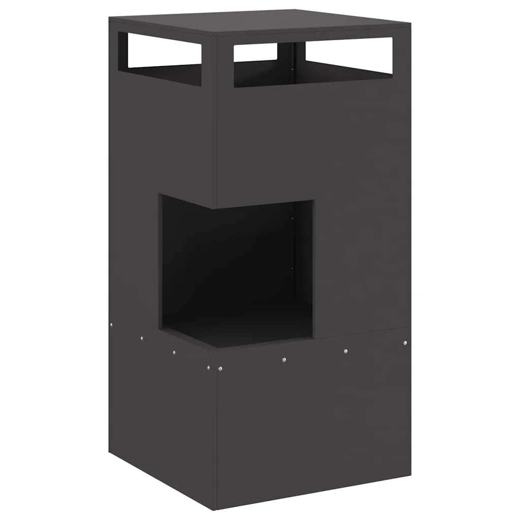 Focolare Nero 50 x 50 x 100 cm Acciaio CFW2815991