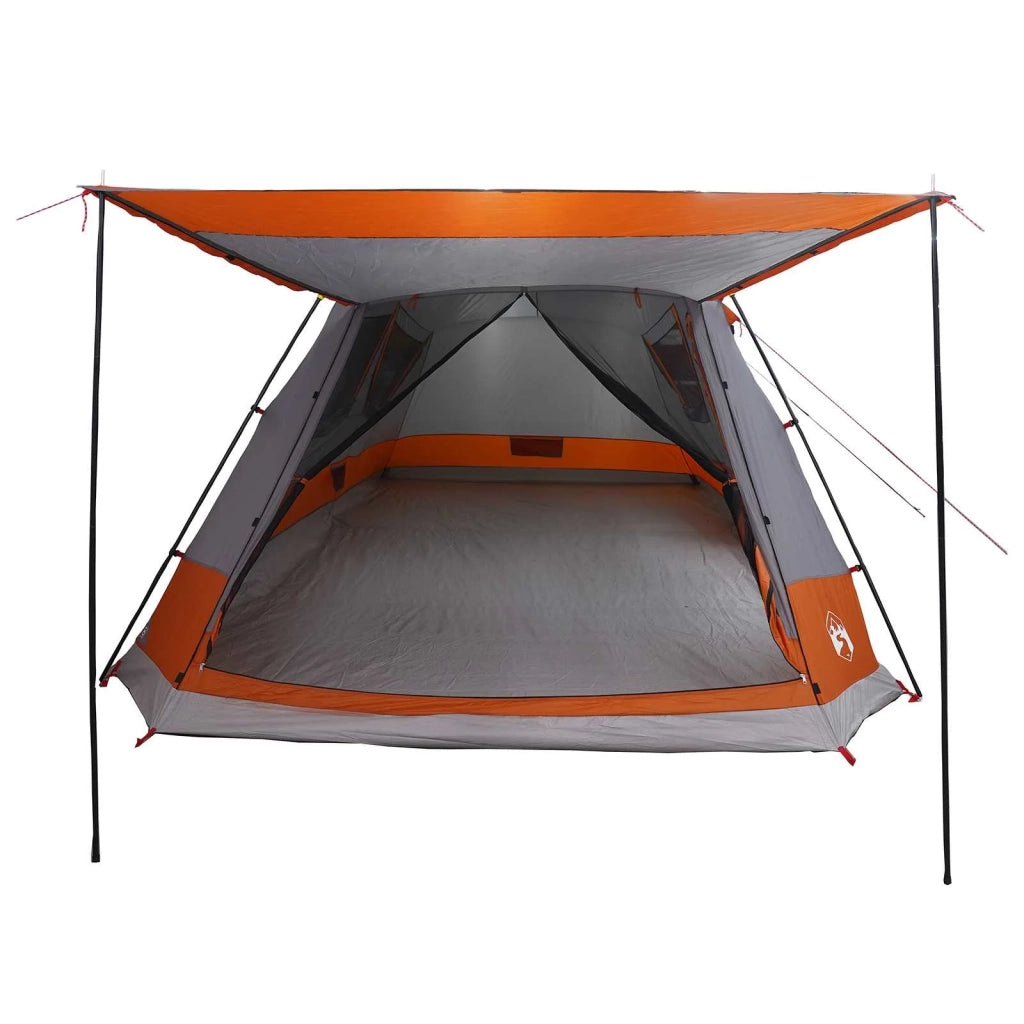 Tenda Capanna con tetto Grigio e arancione 12-Persone 42028573