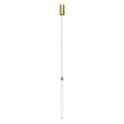 Lampadario A Sospensione Moderno Ray Alluminio Oro Luce Led Integrato 20W