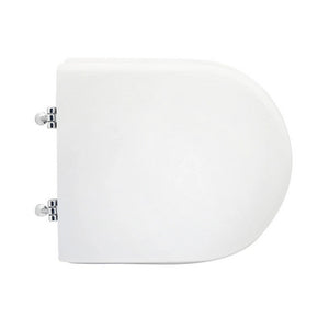 SEDILE WC PER SANITOSCO VASO FREE CHIUSO FORMA 7- Bianco - Cerniere A passanti- CW- pezzi 1