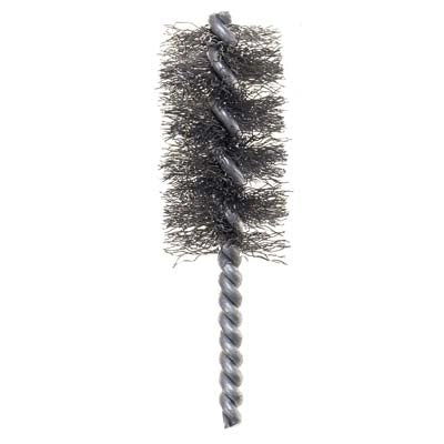 SPAZZOLA ACCIAIO A SCOVOLO + GAMBO PG - 479.00 MM 28 G.MM 6- 5 pezzi