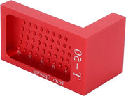 Liniale di precisione T-Type per lavorazione del legno - Misurazione precisa - Strumento di precisione in alluminio