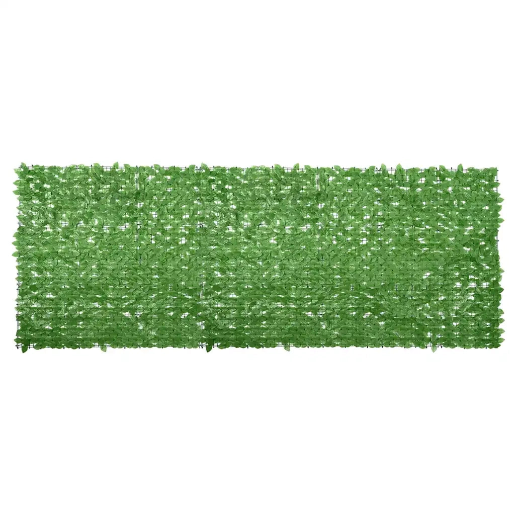 Paravento da Balcone-Pannello per balcone con Foglie Verdi 400x150 cm