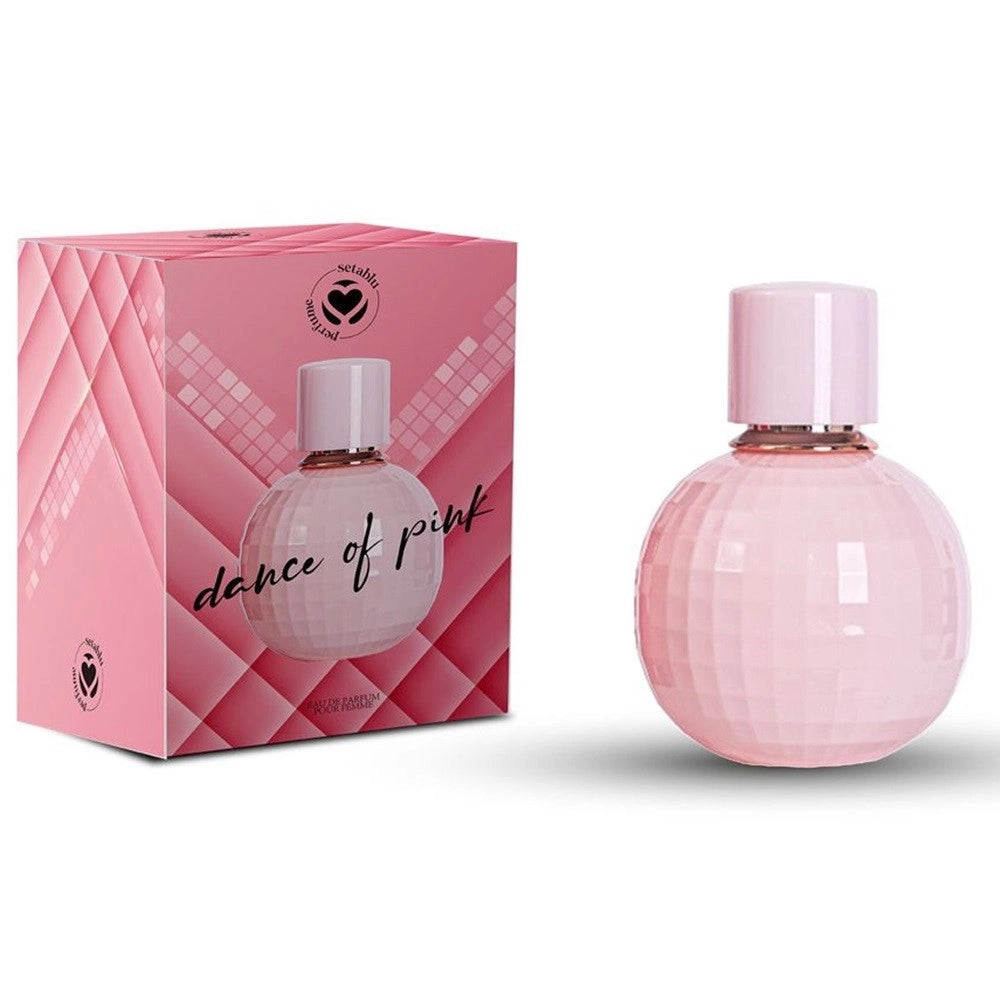 Trade Shop - Profumo Corpo Eau De Parfum Da Donna Dance Of Pink Da 100ml Fragranza Floreale Agrumata -