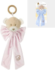 Fiocco Nascita Azzurro da 0 Mesi Bimbo Bimba Coccarda Bambino Rosa Cotone Colore 35 cm Neonato Palloncini Celeste Regalo