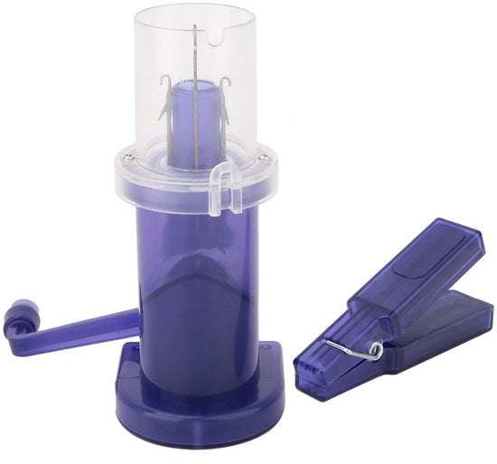Macchina per cucire a mano Piccola e Portatile - ABS/Acciaio Inox - Facile e Pratico - Progettata Professionisticamente - Adatta per Principianti - Robusta e Duratura - Macchina per cucire a mano