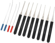 Set di estrazione chiavi a 12 pezzi - Kit di attrezzi per la rimozione - Estrattore chiavi - Acciaio inox premium - Utile per la riparazione - Rimozione facile - Tirapugni chiavi