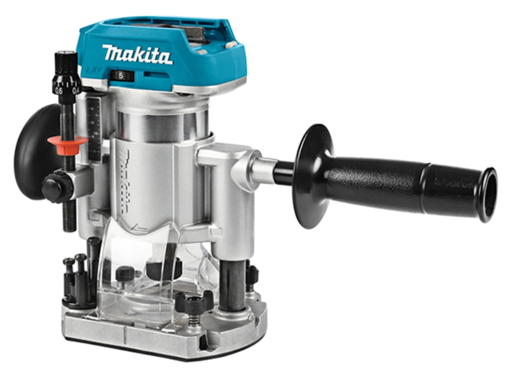 Rifilatore/Fresatrice a Batteria Makita 18V + Accessori - DRT50RTJX2