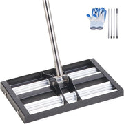 Hoeke perenne con impugnatura regolabile - lunghezza 1610 mm, piatto di base 254 x 431 mm, livello di base in acciaio inossidabile - hoeke per prato da golf