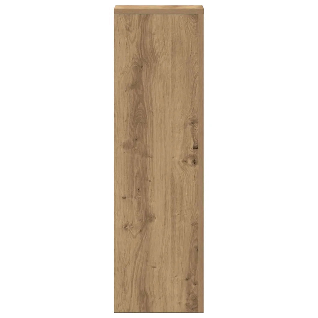 Supporti per Piante 2 pz Rovere 25x25x80 cm in Multistrato