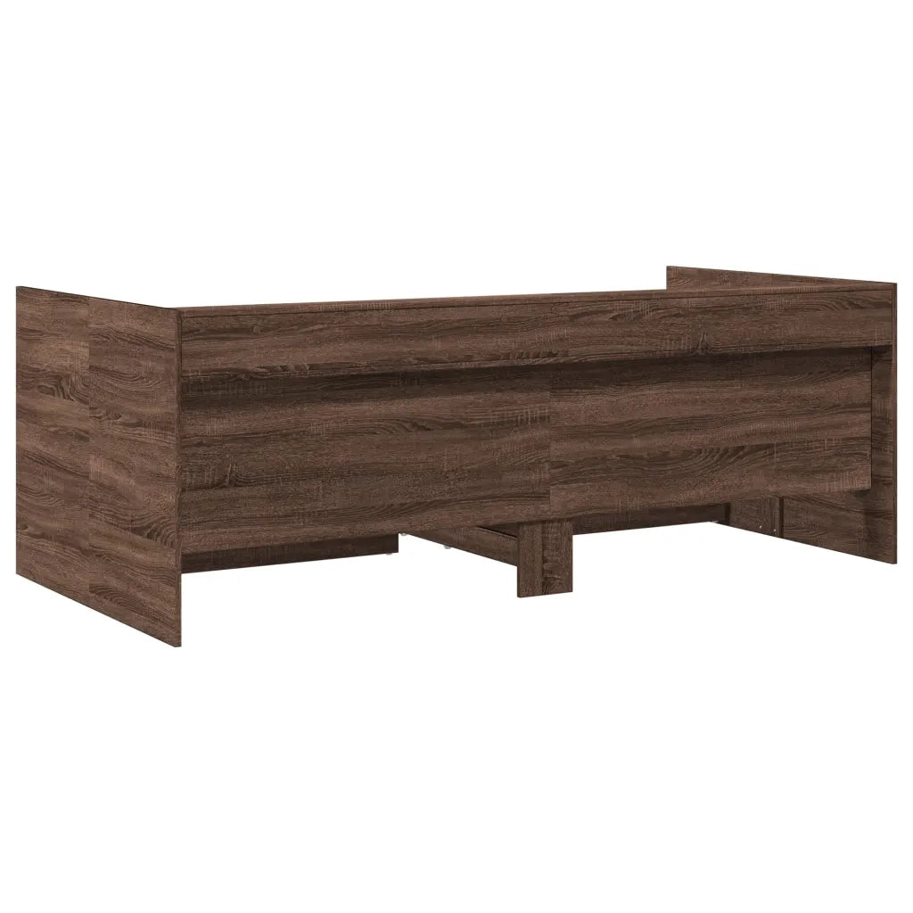 Divano Letto con Cassetti senza Materasso 75x190 cm