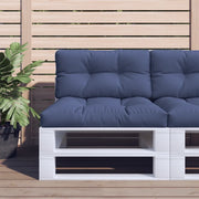 Cuscino per Pallet Blu Marino 80x40x12 cm in Tessutocod mxl 115895