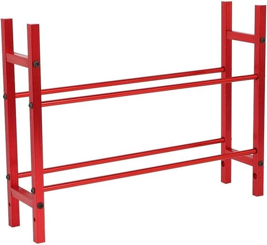 Piastra di sostegno per pneumatici a doppia faccia - Buona stabilità - Lega di alluminio resistente - Per SCX10 90046 D90 (rosso) con viti