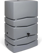 Tubercolare XXL Aqua Tower - Plastica - Diversi Dimensioni e Colori - Rubinetto di Scarico - 450 Litri Grigio Tubercolare