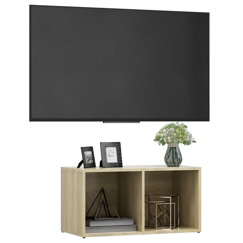 Mobile Porta TV Rovere Sonoma 72x35x36,5 cm in Truciolato cod mxl 18251
