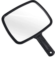Specchio Professionale con Manico per Trucco e Capelli - Visore con Angolo di 20 x 17,5 cm - Adatto per Uso Professionale - Specchio per Trucco e Capelli