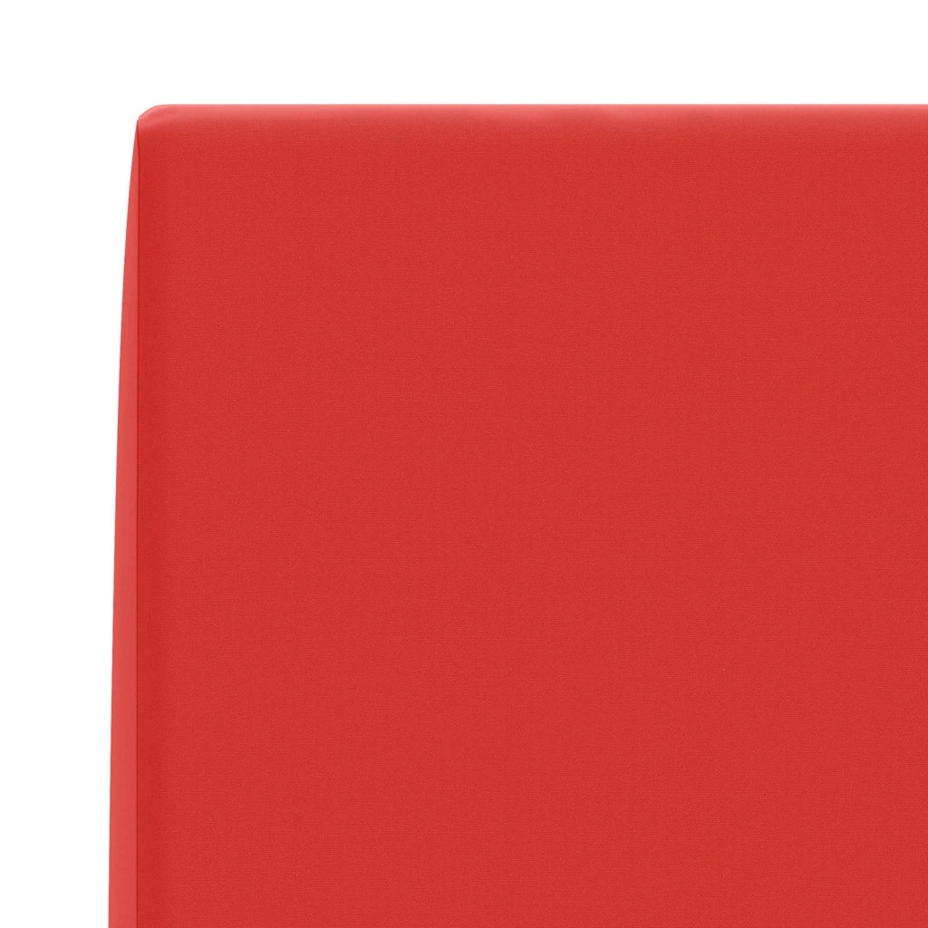 Cuscino schienale SOEST 100% Poliestere Rosso 60 x 20 x 40 cm 946785