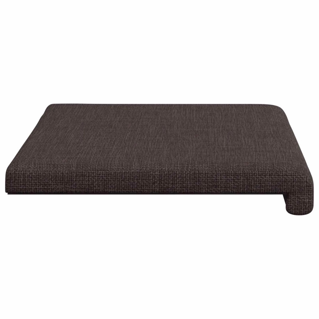 Cuscino per panchina Tessuto Marrone Scuro Profondità 35 cm 42043166