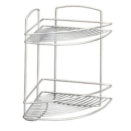 MENSOLA ANGOLARE BAGNO 2 PIANI ONDA PT